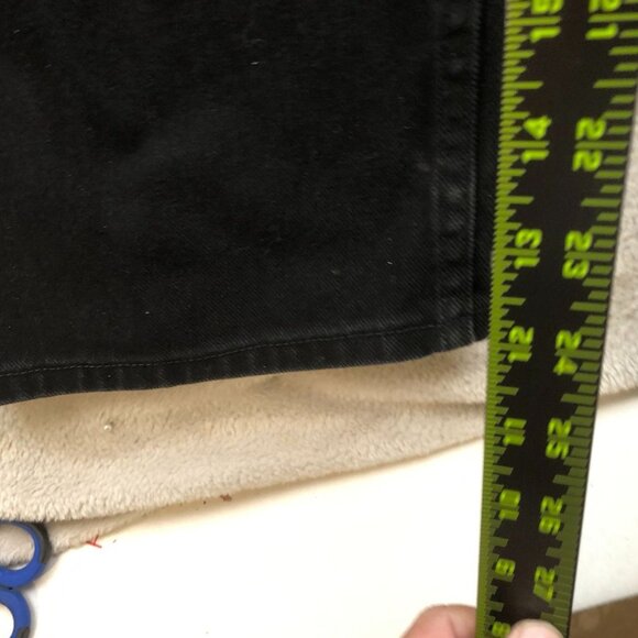 Lee Mens Jeans Size 46x28 Relaxed Straight Leg Classic Casual Black Denim - Picture 4 of 11